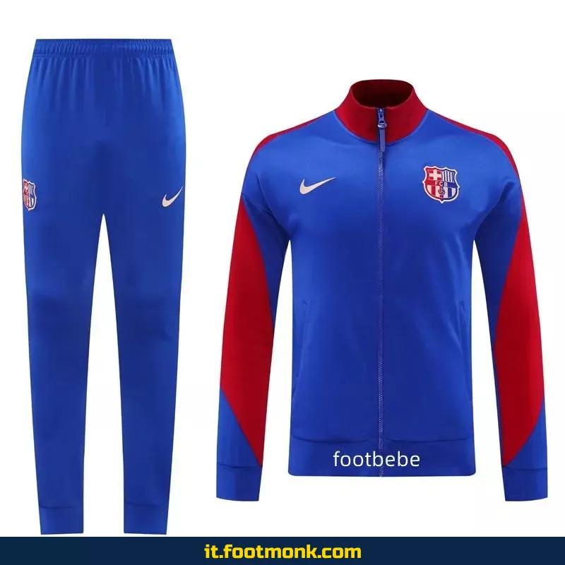 Completo tuta Barcellona 2024 2025 blu