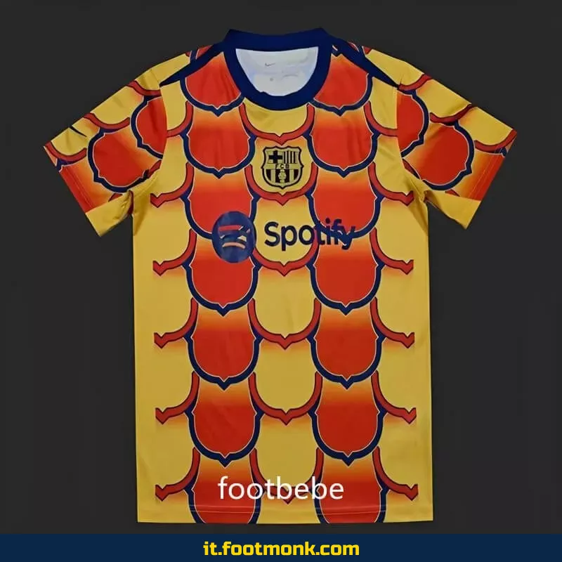 Maglia Barcellona 2024 arancione allenamento