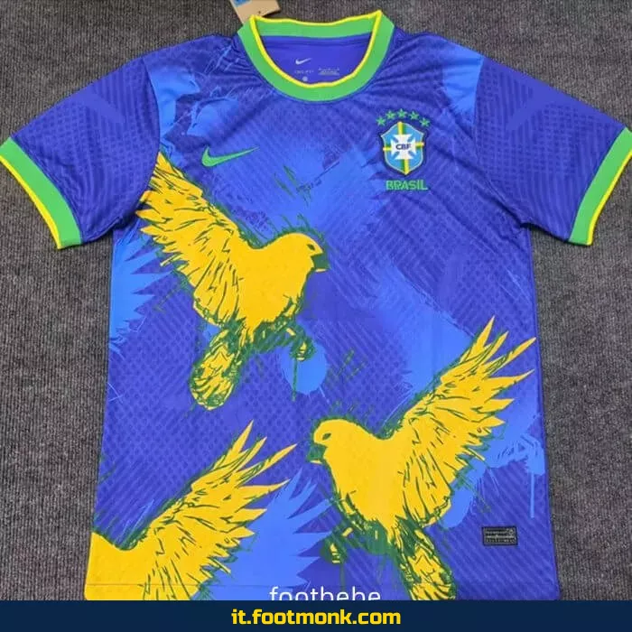 Maglia Brasile 2025 2026 concept versione blu