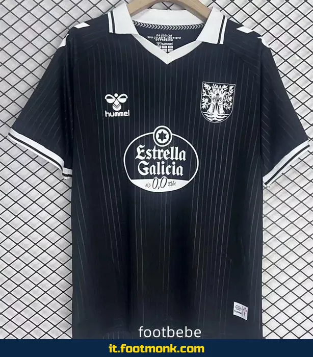 Maglia Celta Vigo 2025 Olivier de 100 anni nera