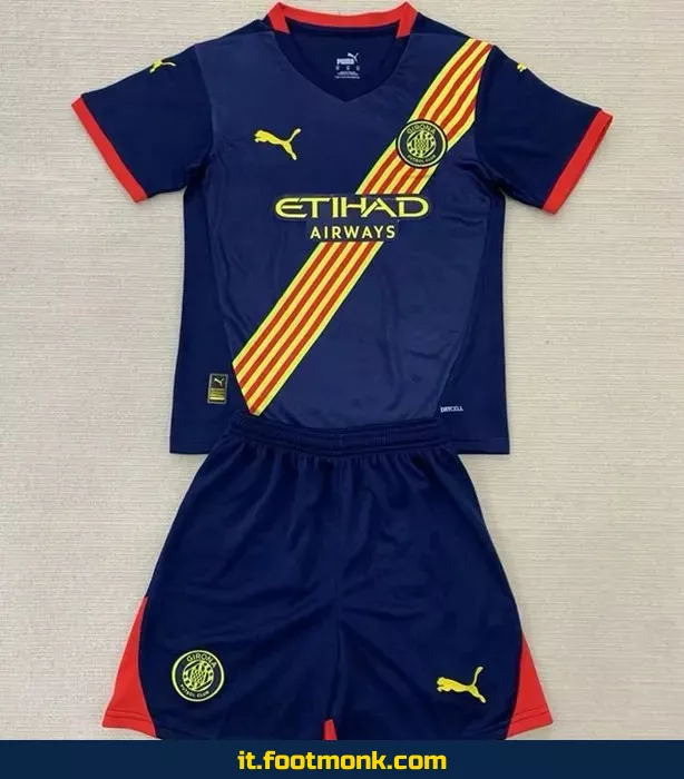 Maglia Girona Bambino 2024 2025 trasferta