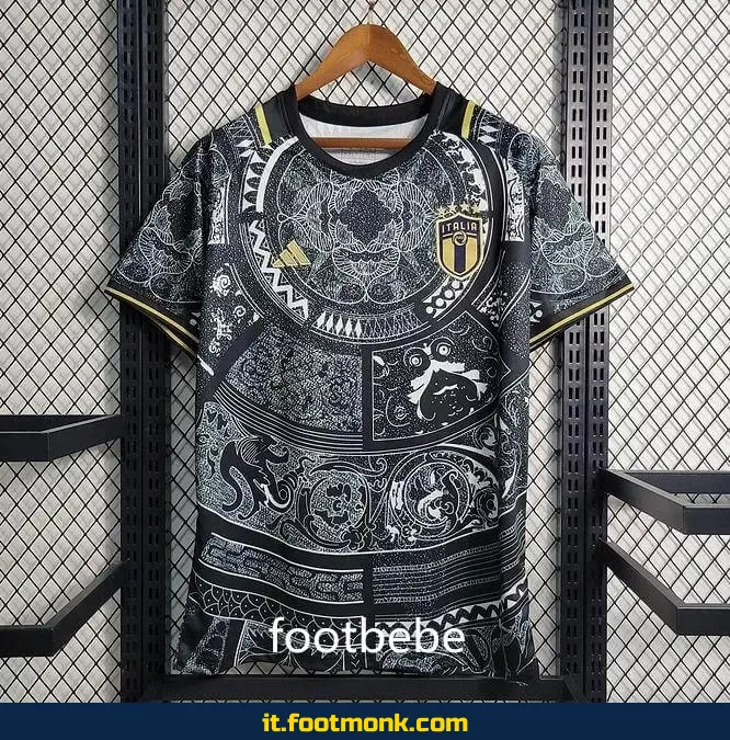 Maglia Italia 2023 2024 allenamento nera