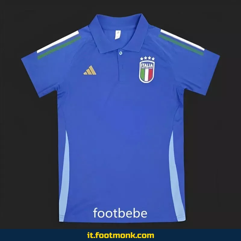 Maglia Italia 2024 Polo blu