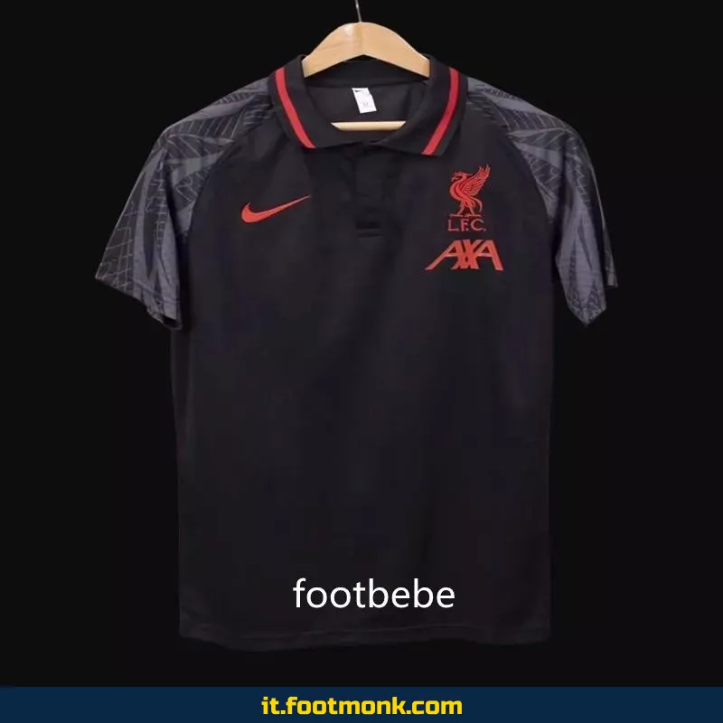 Maglia Liverpool 2023 2024 Polo nera