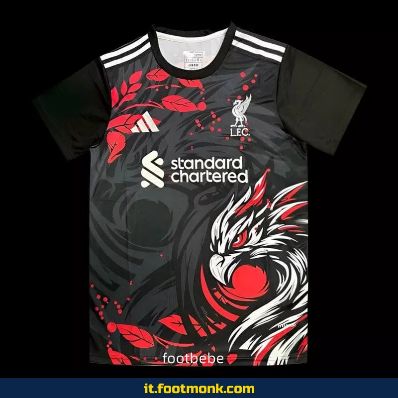 Maglia Liverpool 2024 2025 nera edizione speciale