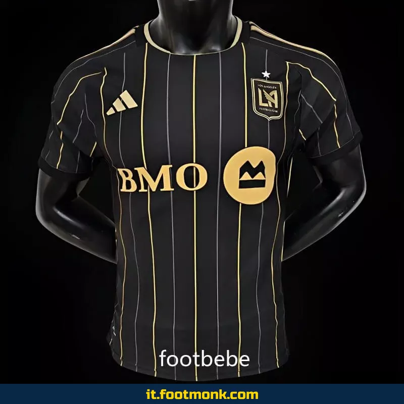 Maglia da gara Los Angeles FC 2024 2025 home nera