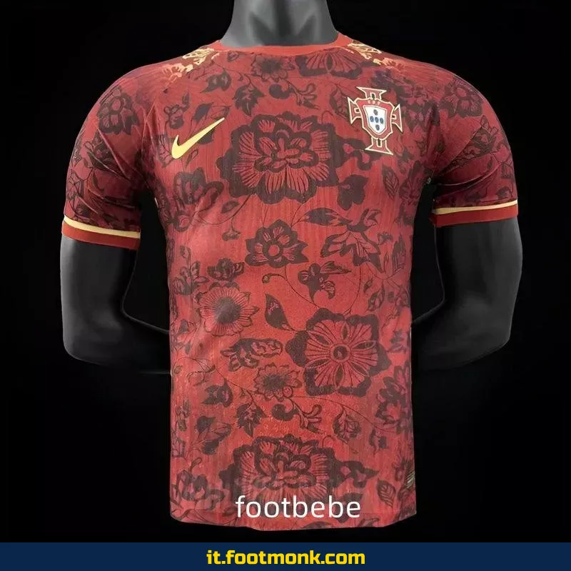 Maglia da gara Portogallo 2024 edizione speciale rossa