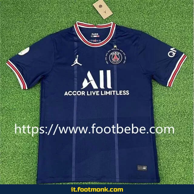 Maglia PSG Jordan con stella 10° scudetto Campione di Francia Home