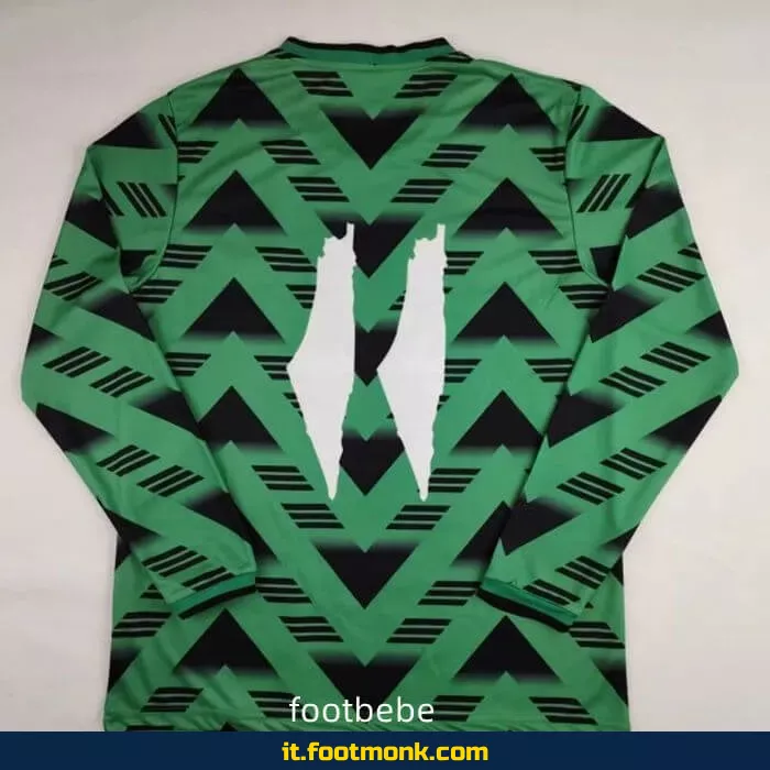 Maglia Palestina 2024 2025 verde maniche lunghe