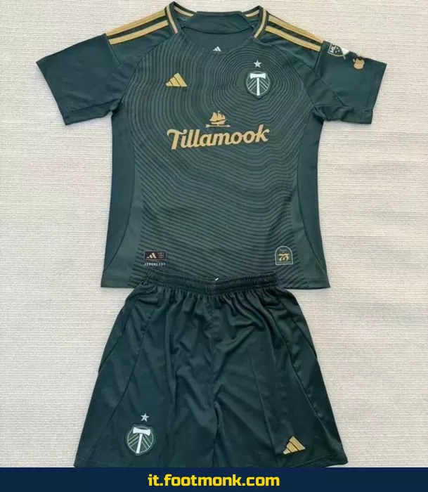 Maglia Portland Timbers Bambino 2025 2026 verde