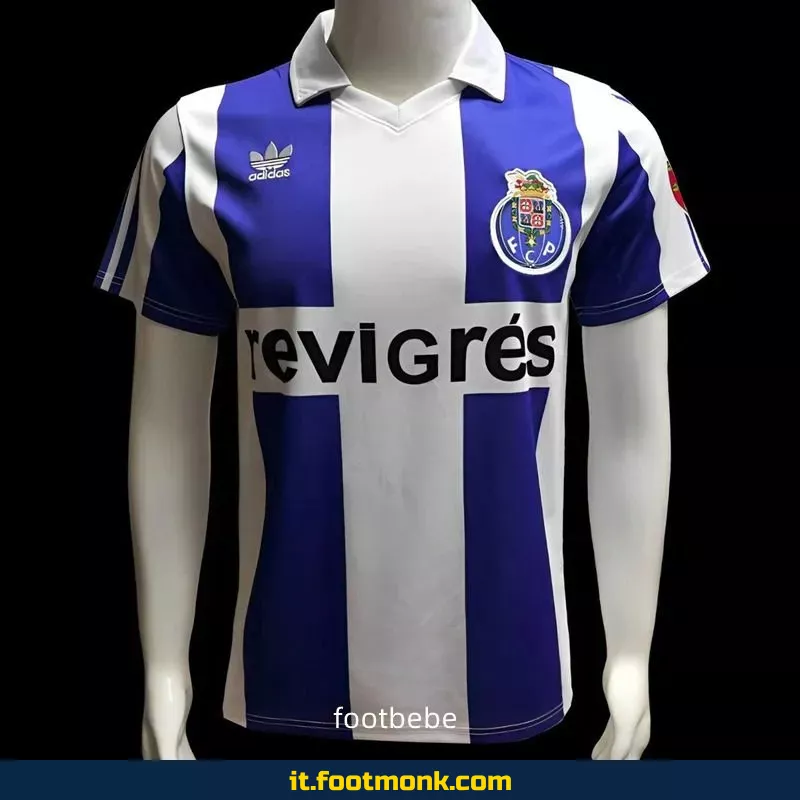 Maglia Porto Vintage 1985 1987 casa