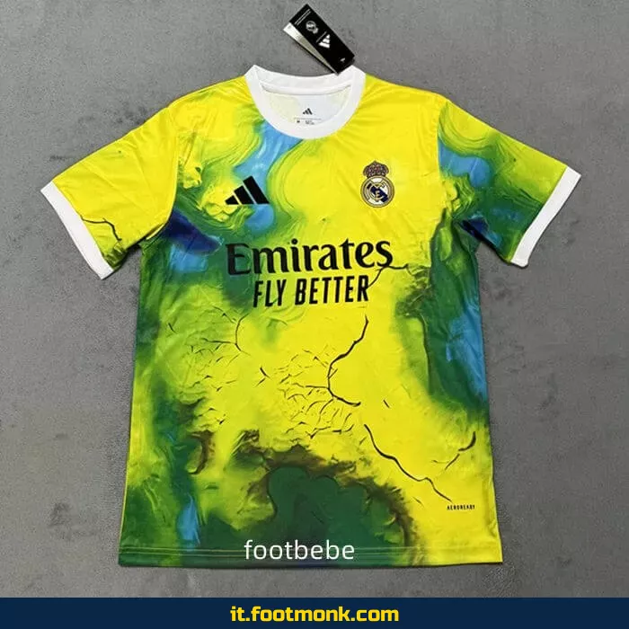 Maglia Real Madrid 2025 2026 Edizione speciale gialla