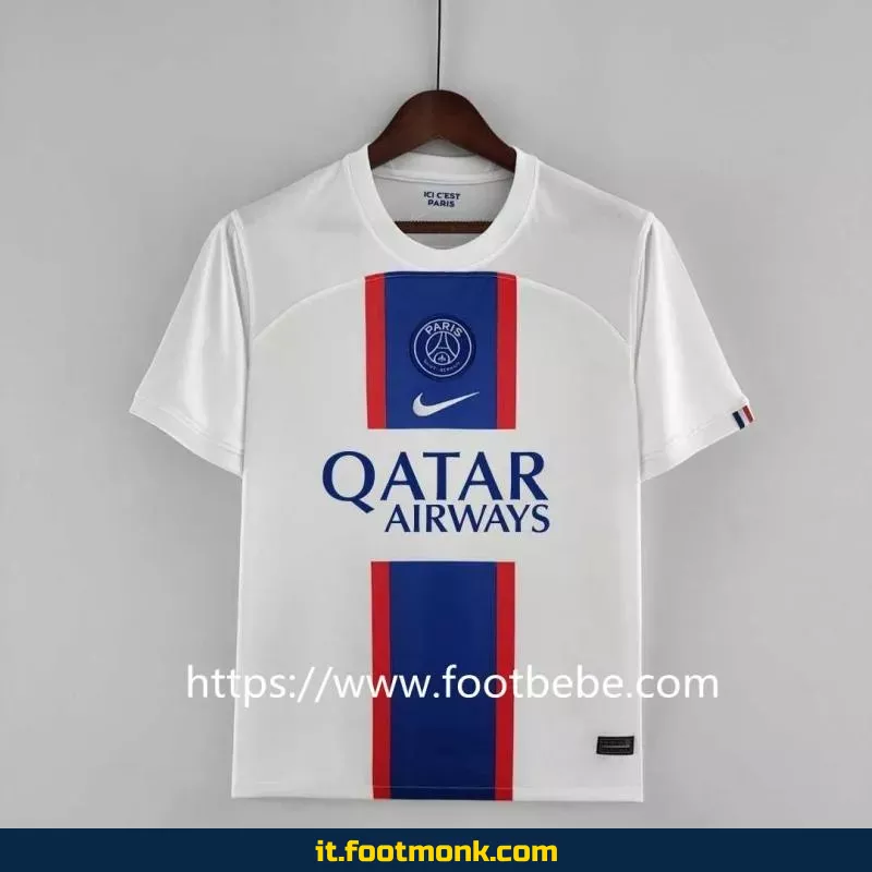 Maglia da calcio PSG 2022 2023 terza bianca