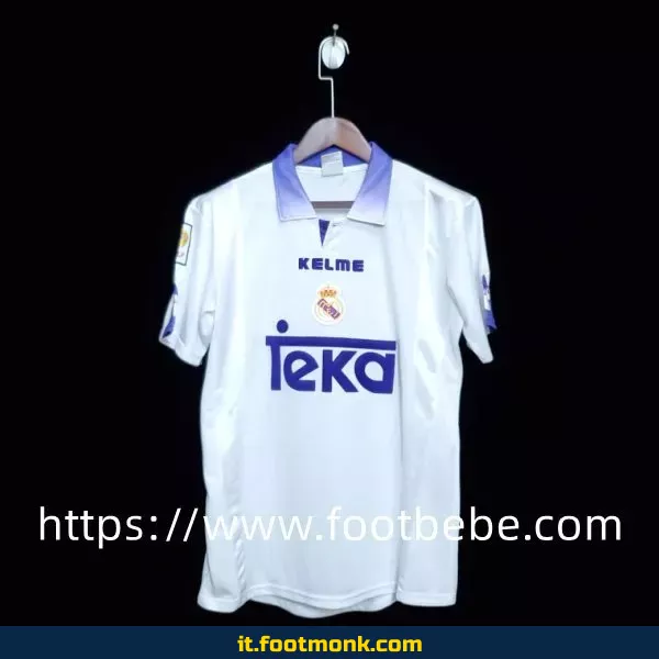 Maglia da calcio vintage Real Madrid 1997 1998 home