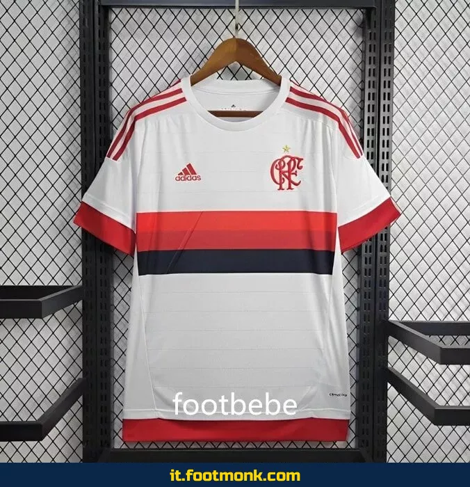 Maglia Flamengo Vintage 2015 2016 esterna bianca