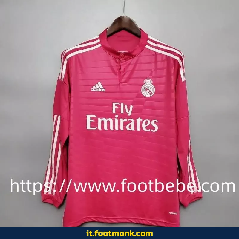 Maglia vintage Real Madrid 2014 2015 maniche lunghe da trasferta